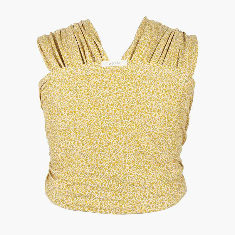 Địu cho bé Ergobaby Aura Baby Wrap - Honeybee Floral​