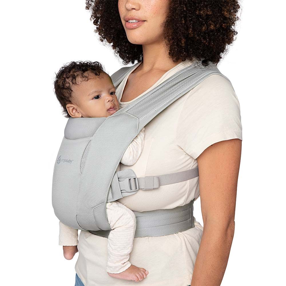 Địu Sơ Sinh Ergobaby Soft Air Mesh - Soft Grey