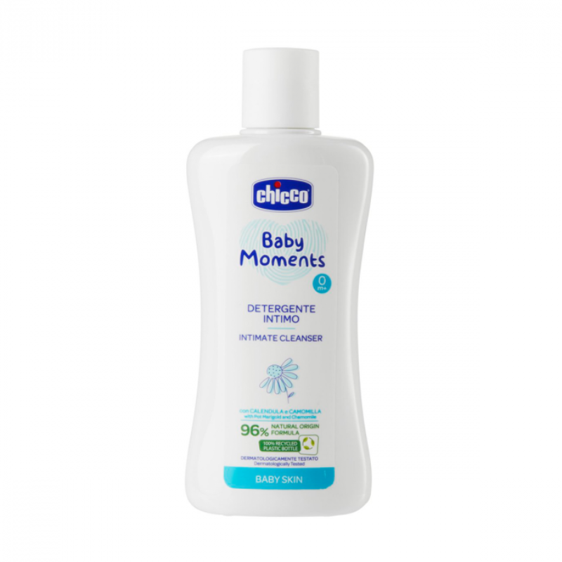Gel Vệ Sinh Vùng Kín Cho Bé Chiết Xuất Hoa Cúc Chicco 0M+