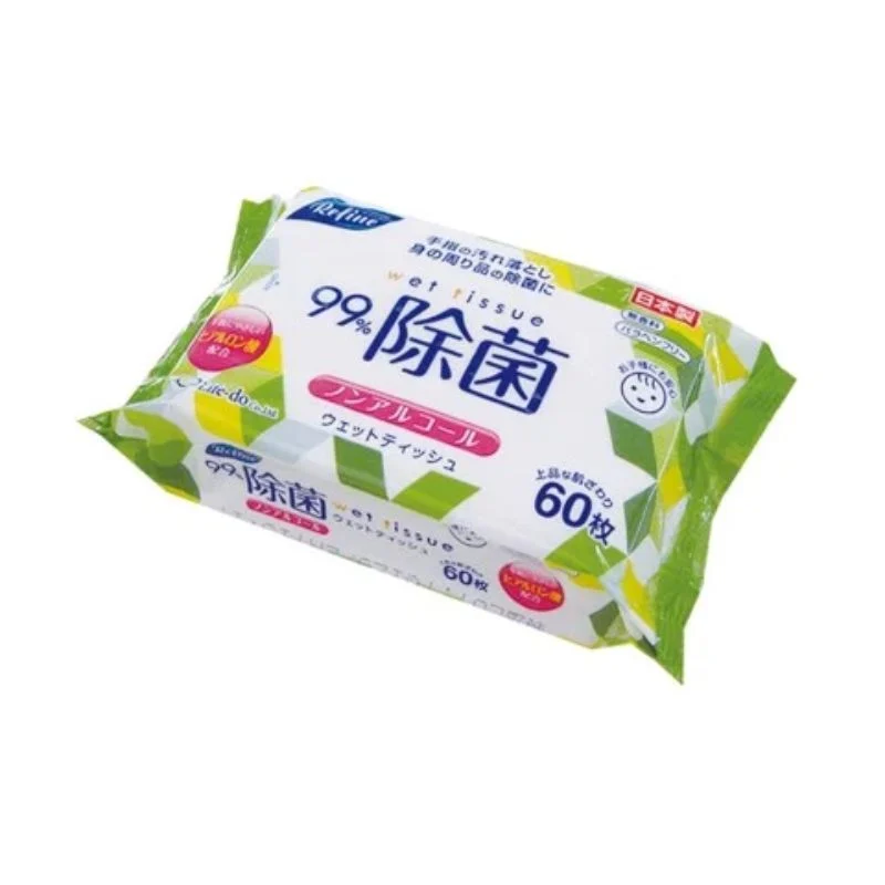 Giấy Ứớt Không Cồn Life-do.Plus Refine LD-109 60 tờ