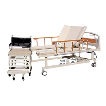 Giường Bệnh Tách Xe Lăn Lucass GB-T243 (GB-C243)