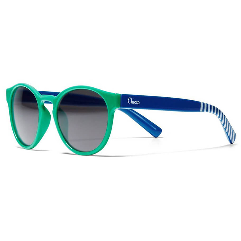 Kính mát chống tia UV Chicco 36M+ Kẻ sọc - Xanh Green