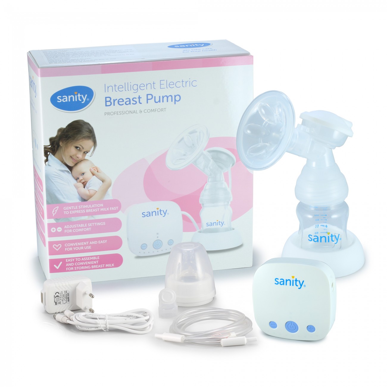Máy Hút Sữa Điện Đơn Sanity AP-154AE