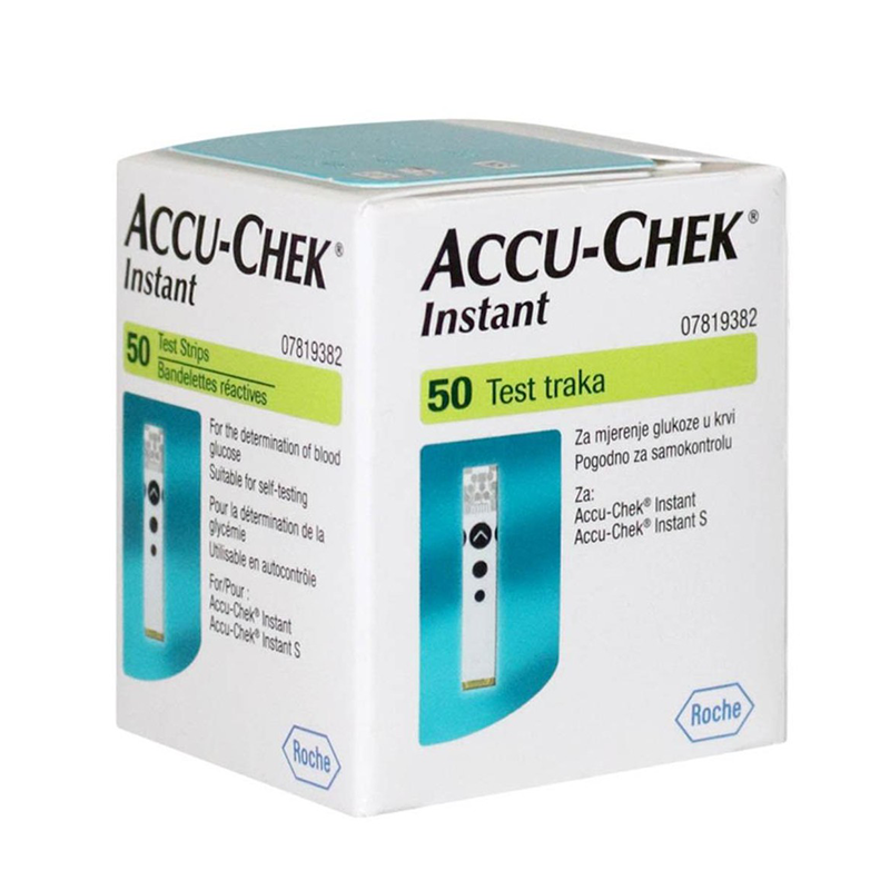 Que Thử Đường Huyết Accu-Chek Instant (50 Que)