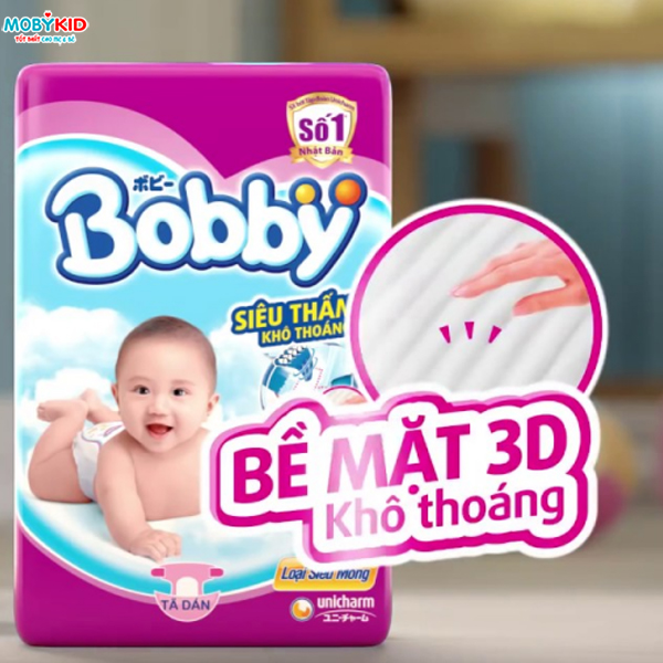 Review tã bỉm Bobby có tốt không? Đại lý bán bỉm Bobby chính hãng Việt Nam