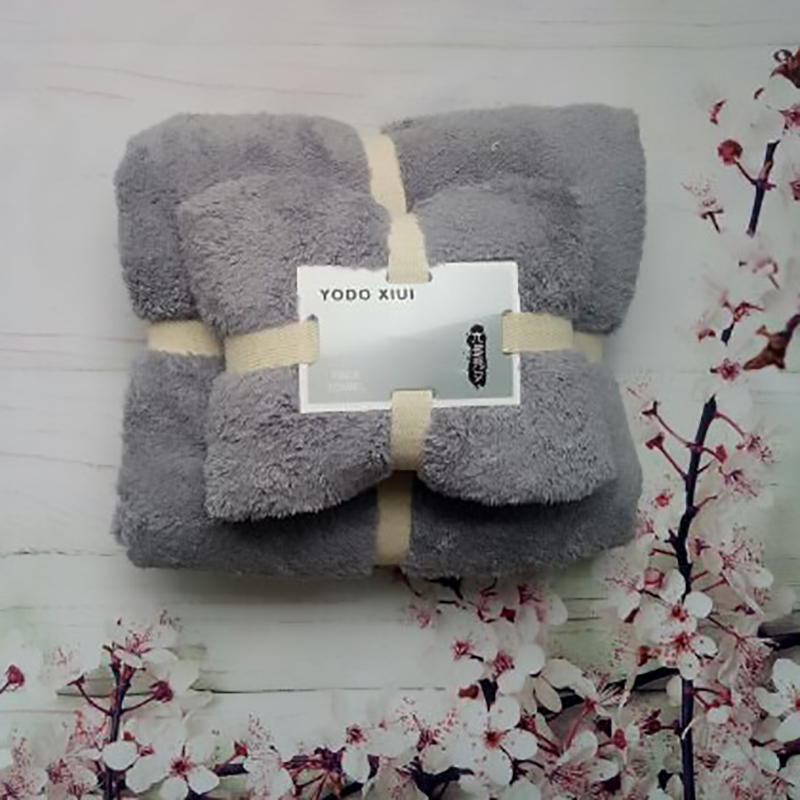 Set khăn Nhật Yodo màu xám