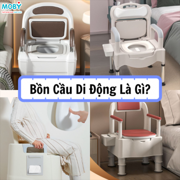 Bồn Cầu Di Động Là Gì? Trợ Thủ Đi Vệ Sinh Cho Người Già Yếu