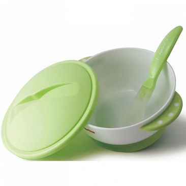 Combo Muỗng & Bát Ăn Dặm Aprica
