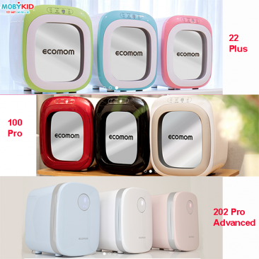 So sánh các dòng máy tiệt trùng UV Ecomom 202 Pro Advanced, Ecomom Eco - 100 Pro và Ecomom Eco - 22 Plus?