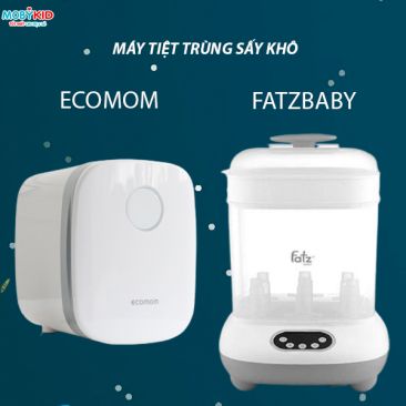So Sánh Chi Tiết Máy Tiệt Trùng Sấy Khô Ecomom và Fatzbaby