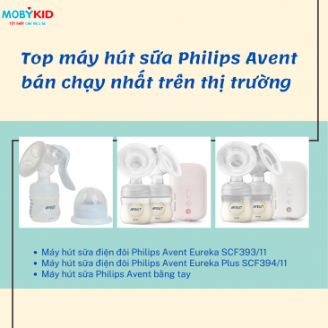 Top máy hút sữa Philips Avent bán chạy nhất trên thị trường hiện nay