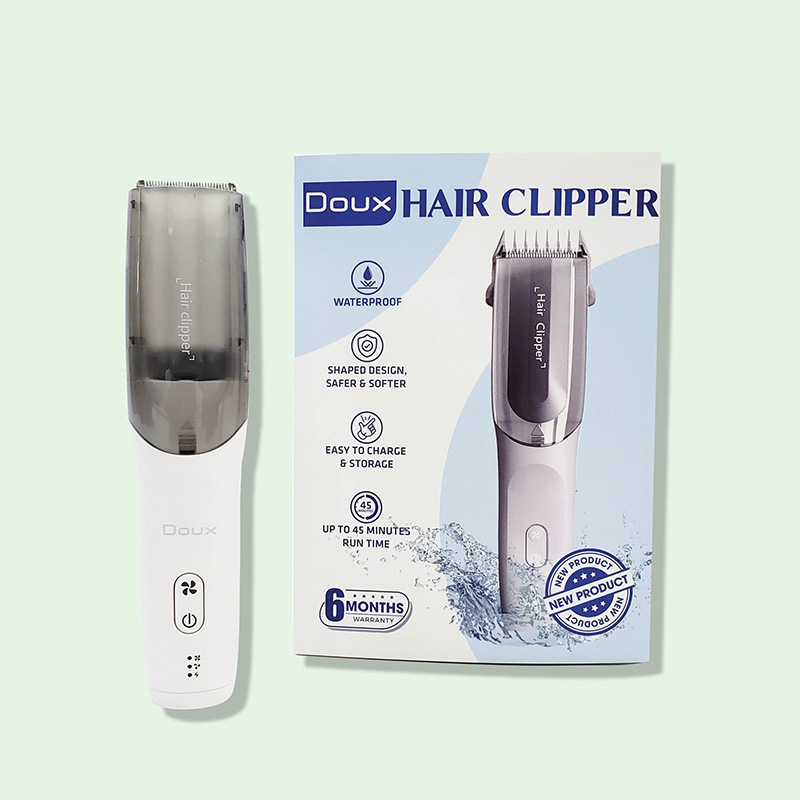 Tông đơ Doux hút tóc tự động DX-1329 Màu trắng