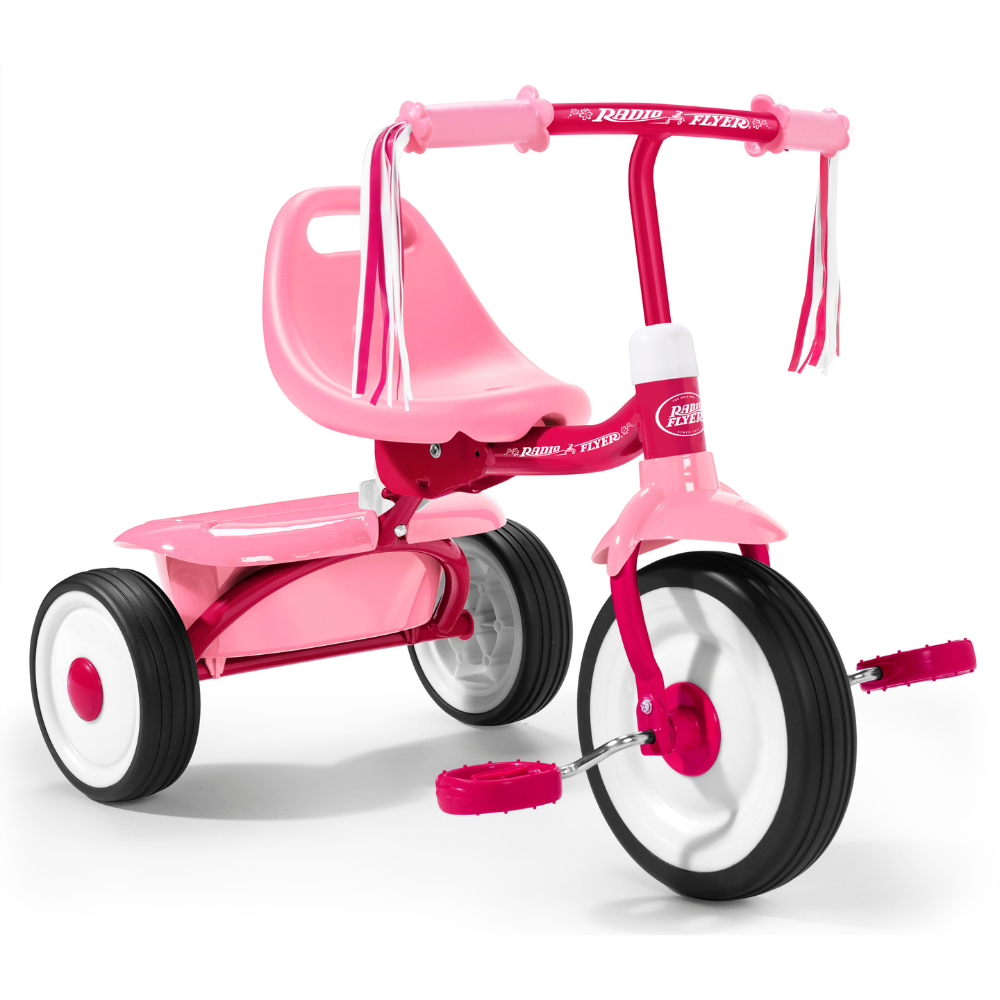 Xe đạp ba bánh trẻ em Radio Flyer Fold 2 Go Trike (Pink)