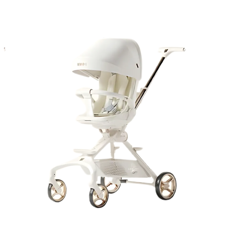 Xe Đẩy Đảo Chiều Gấp Gọn Vinng Q11 - Màu Trắng