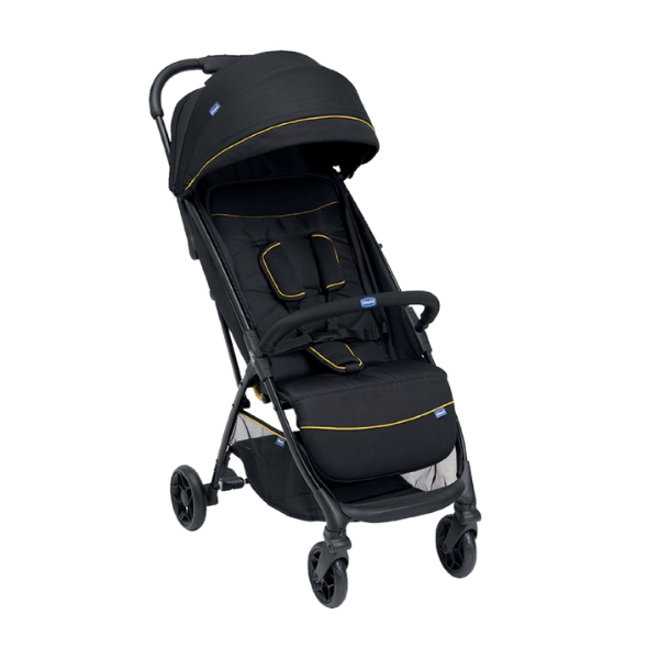 Xe Đẩy Gấp Gọn Chicco Glee Màu Đen Trơn