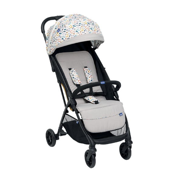 Xe Đẩy Gấp Gọn Chicco Glee Màu Đen Trơn