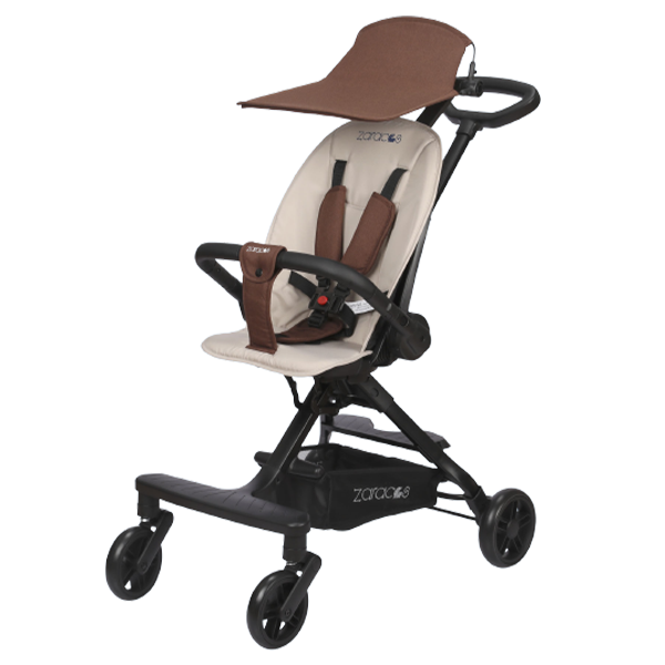 Xe Đẩy Trẻ Em Gấp Gọn Zaracos Aleron 0256 Màu Nâu