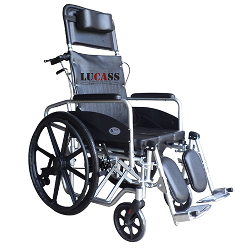 Xe Lăn Đa Năng Khung Nhôm Có Bô Vệ Sinh Lucass  X-7L
