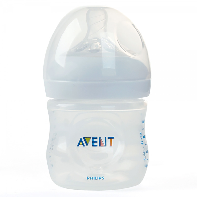 Bình sữa Philips Avent Natural nhựa PP BPA Free cổ rộng mô phỏng tự nhiên 125ml (SCF690/13)