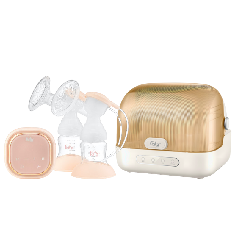 Combo Máy Hút Sữa Điện Đôi Fatzbaby Resonance 3 + Máy Úp Bình Sữa, Tiệt Trùng UVC, Sấy Khô Và Bảo Quản Fatzbaby Tidy 6