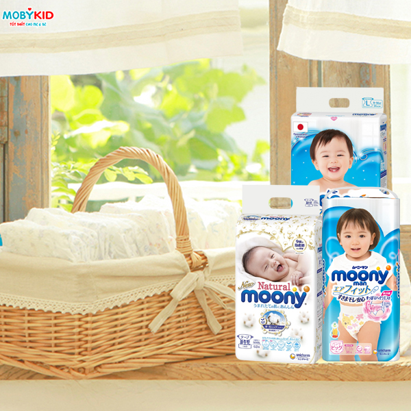 Giúp mẹ phân biệt bỉm Moony sơ sinh thật giả chi tiết và dễ dàng