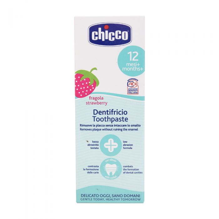 Kem Đánh Răng Hương Dâu Chicco 12M+
