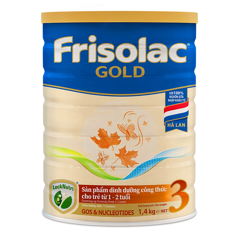 Sữa bột Frisolac Gold 3 1,4 Kg (1-2 Tuổi)