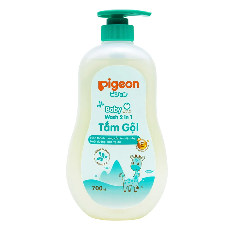 Tắm Gội Dịu Nhẹ Pigeon Hương Jojoba 700ml