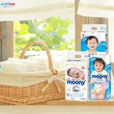 Giúp mẹ phân biệt bỉm Moony sơ sinh thật giả chi tiết và dễ dàng