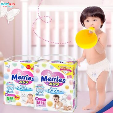 Mẹ bỉm sữa chia sẻ Ưu và nhược điểm của bỉm Merries Nhật Bản tại thị trường Việt Nam