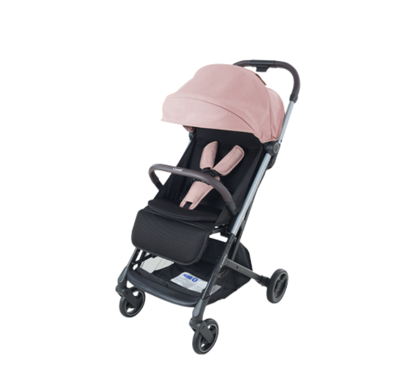 Xe Đẩy Combi Patto Gấp Gọn - Màu Hồng Trà