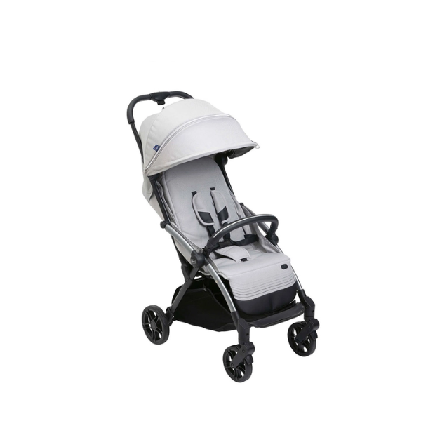 Xe Đẩy Gấp Gọn Tự Động Chicco Goody Xplus Màu Xám Ngọc Trai