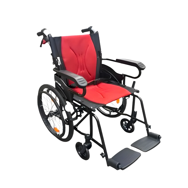 Xe Lăn 2 Bánh Chống Lật Lucass X-30 - Màu Đỏ