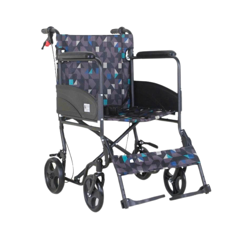Xe Lăn Bánh Nhỏ Gấp Gọn Lucass X-27- Màu Đen