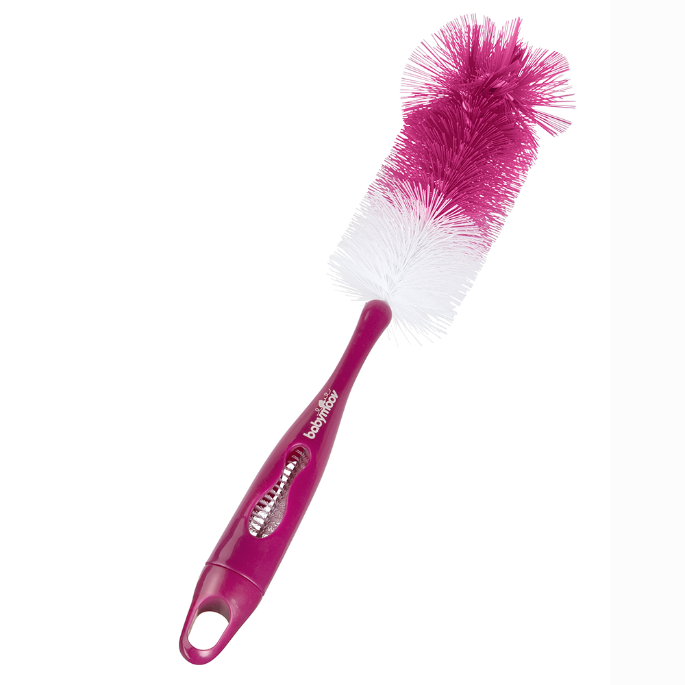 Chổi Cọ Bình & Núm Ti Hồng Babymoov BM01527