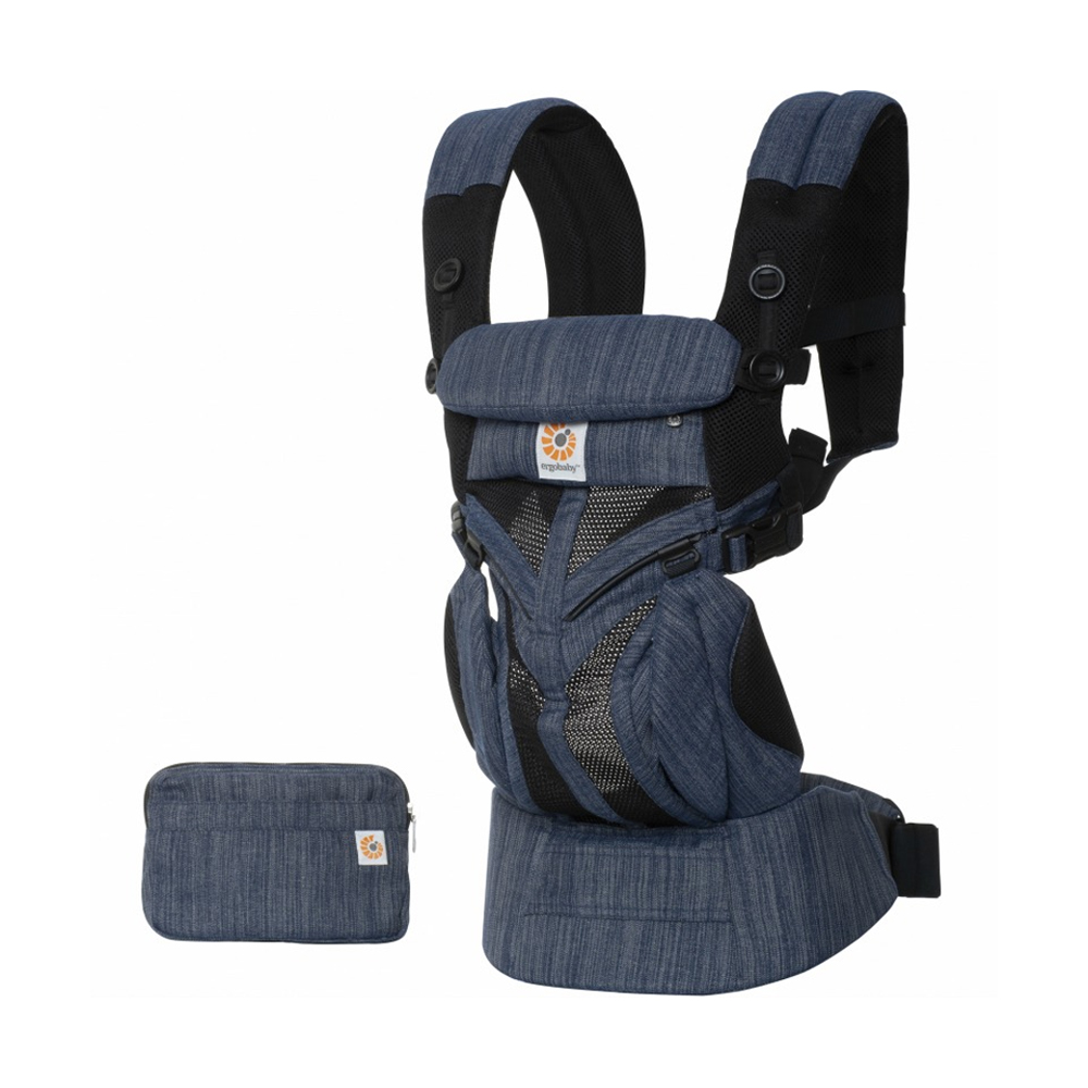 Địu Cho Bé Ergobaby Omni 360 Cool Air Mesh - Indigo Weave