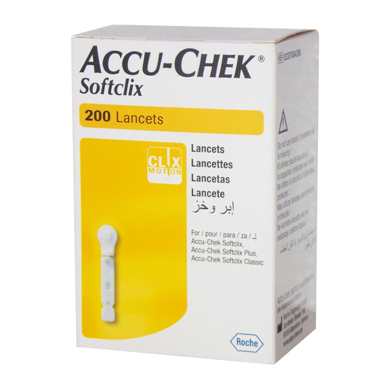 Kim Lấy Máu Accu-Chek Softclix (200 Cái)