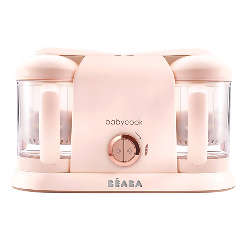 Máy Hấp Xay Đôi Béaba Babycook Plus Màu Hồng Gold