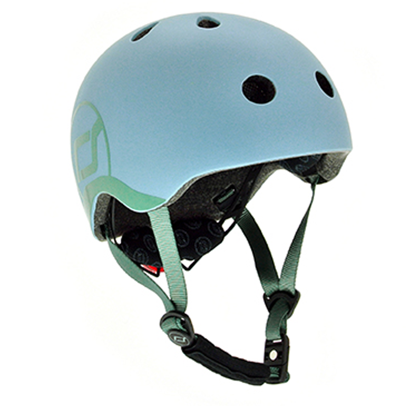 Mũ bảo hiểm trẻ em Scoot and Ride size XXS (Steel)