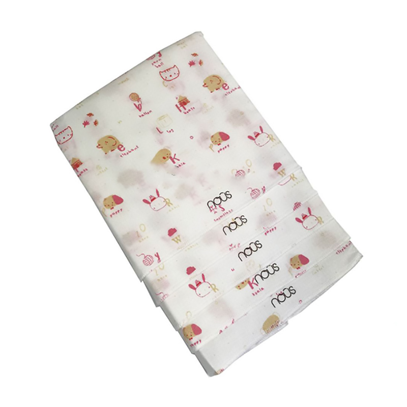 Set 5 khăn sữa Nous chó mèo hồng