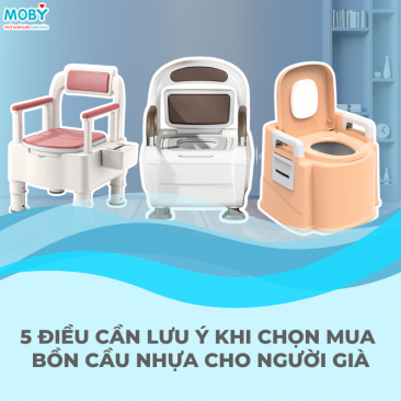 5 Điều Cần Lưu Ý Khi Chọn Mua Bồn Cầu Nhựa Cho Người Già