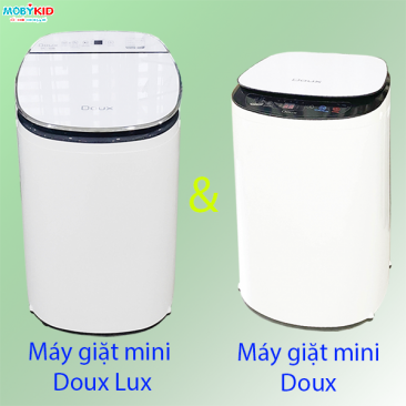 So sánh máy giặt Mini Doux Lux mới và Doux cũ, nên mua loại nào?