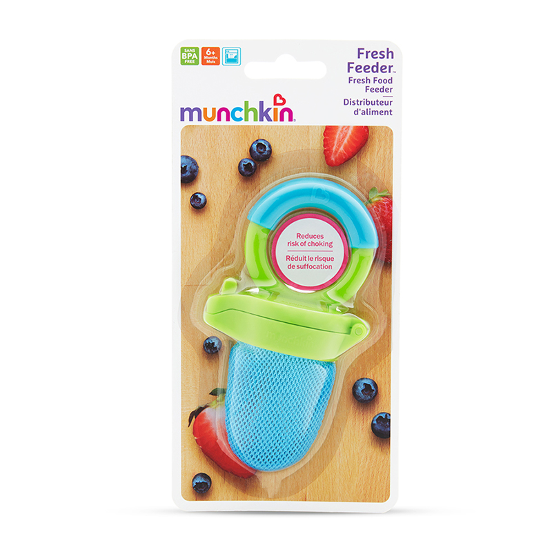 Túi ăn chống hóc Munchkin màu xanh dương