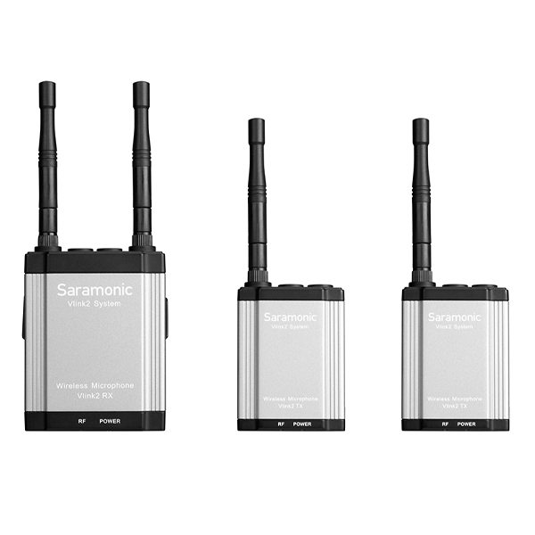 Bộ Micro Không Dây Saramonic Vlink2 Kit 2 ( TX+TX+RX)