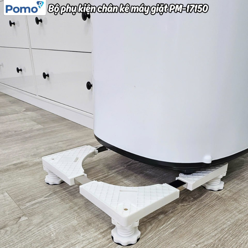 Bộ Phụ Kiện Chân Kê Máy Giặt Pomo PM-17150