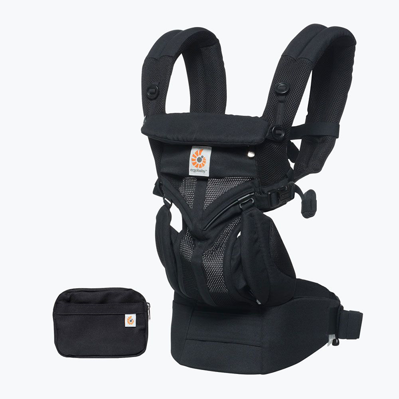 Địu cho bé Ergobaby Omni 360 Cool Air Mesh – Onyx Black
