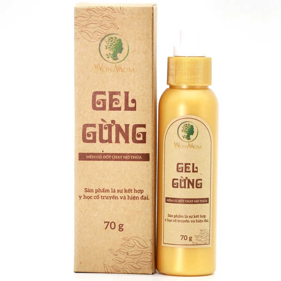 Gel gừng giảm eo Wonmom 70g
