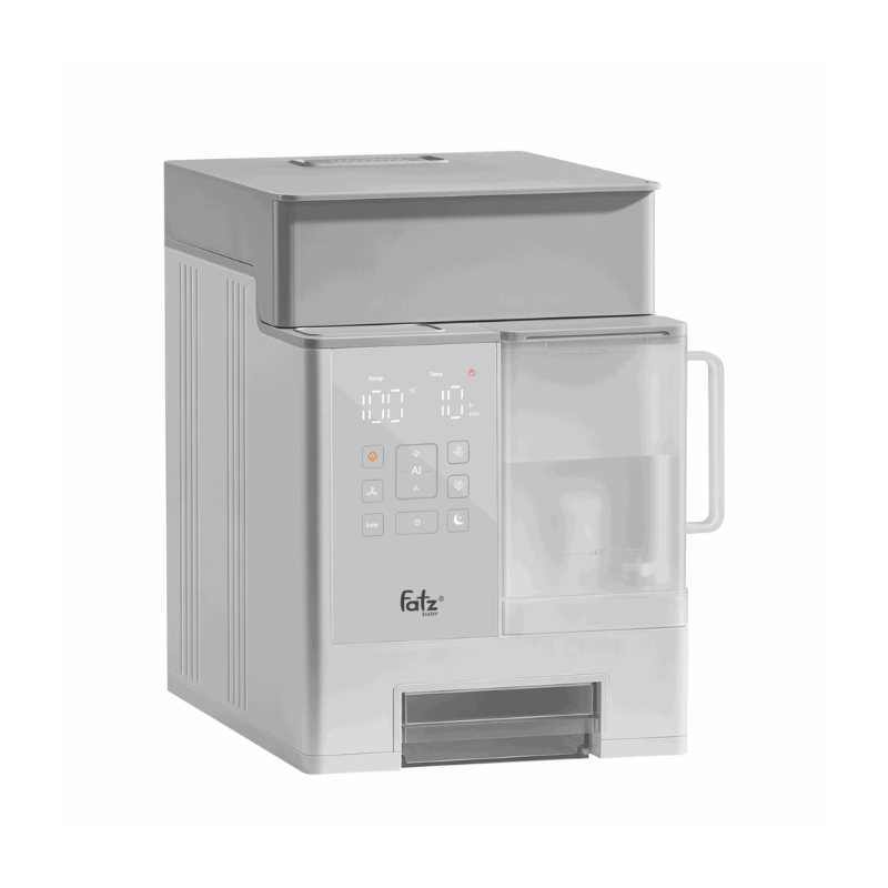 Máy Tiệt Trùng Hơi Nước Sấy Khô Khử Khuẩn Thông Minh Công Nghệ Anion Fatzbaby e-STEAMPRO 1