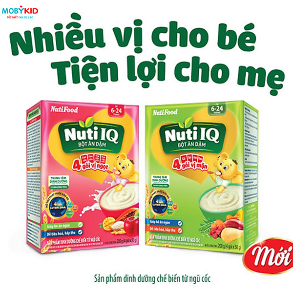 Review bột ăn dặm Nutifood có tốt không? Sử dụng cho bé từ mấy tháng?