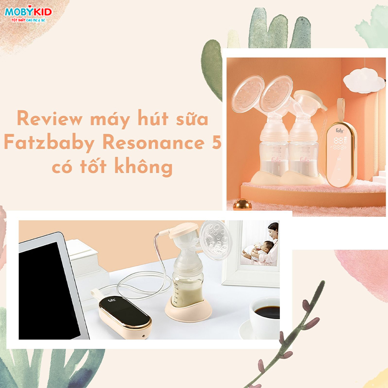 Review máy hút sữa điện đôi Fatz Resonance 5 FB1180VNH có tốt không?
